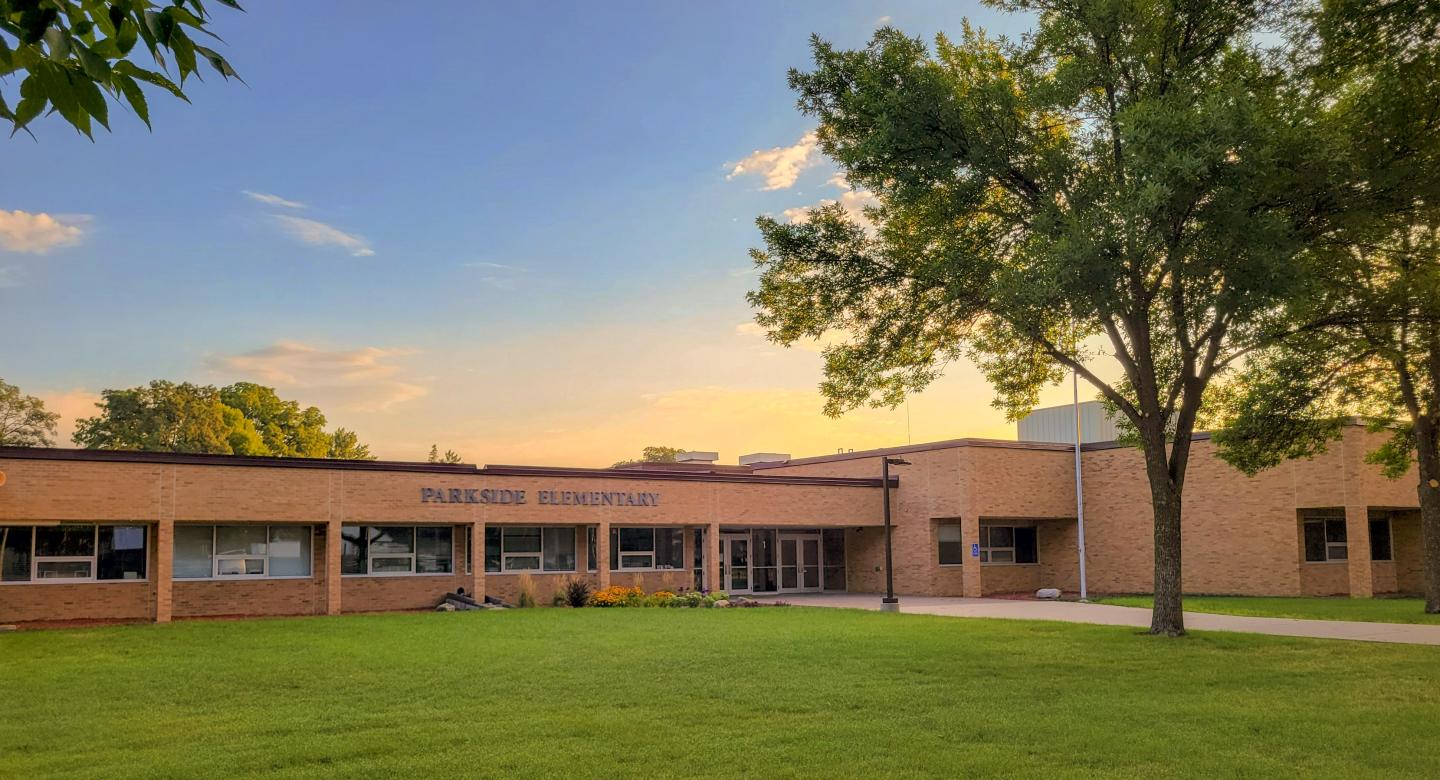 Front of Parkside building