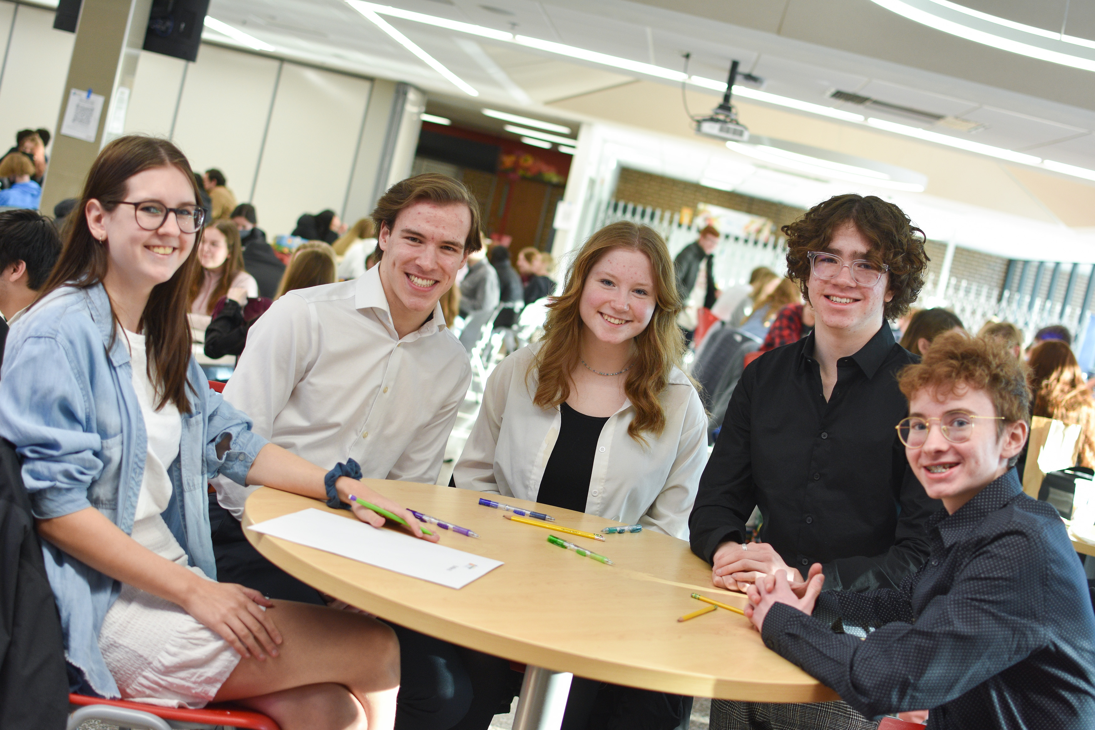 BHS Knowledge Bowl team at meet