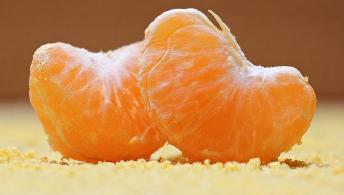 orange sections