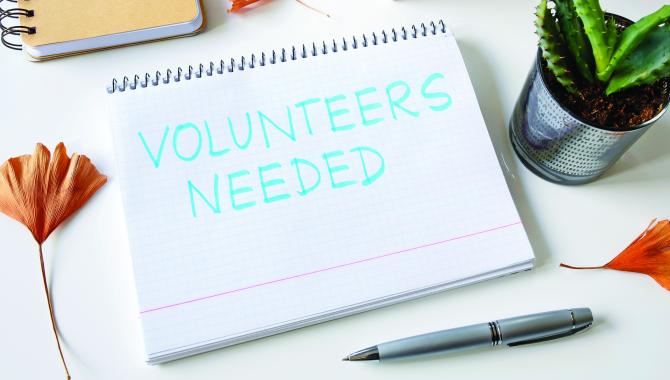Volunteers needed on notebook
