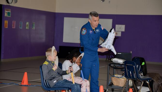 NASA Astronaut Visit