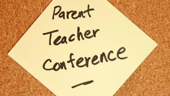Parent Teacher Conference note