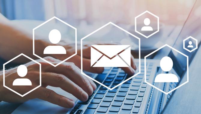 email on computer