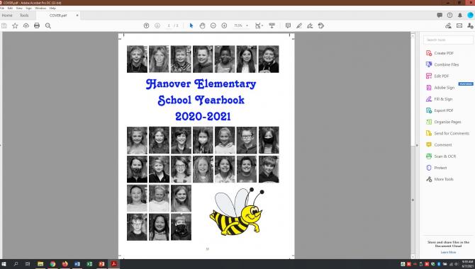 yearbook cover