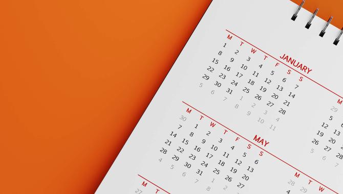 picture of a calendar