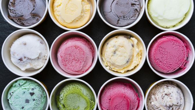 cups of ice cream