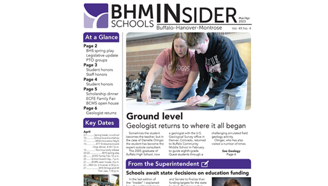 Newsletter cover