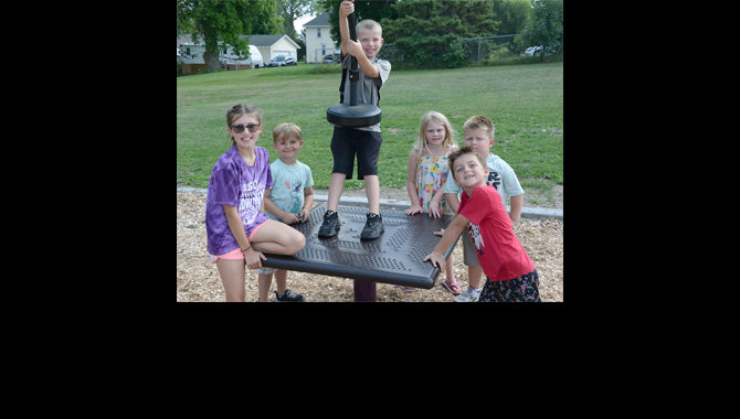 Students play on ZipKrooz