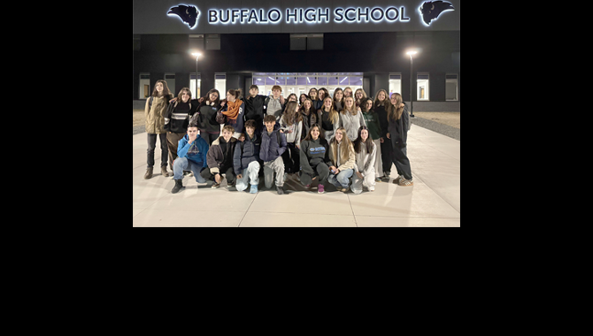 French students arrive at BHS