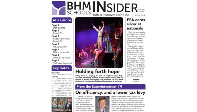 Newsletter cover