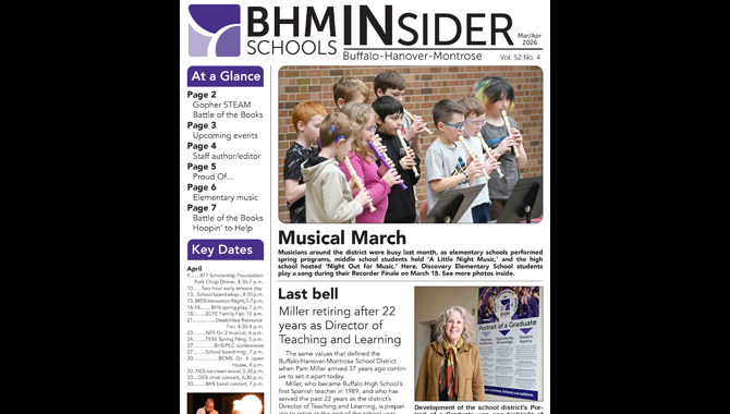 Newsletter cover