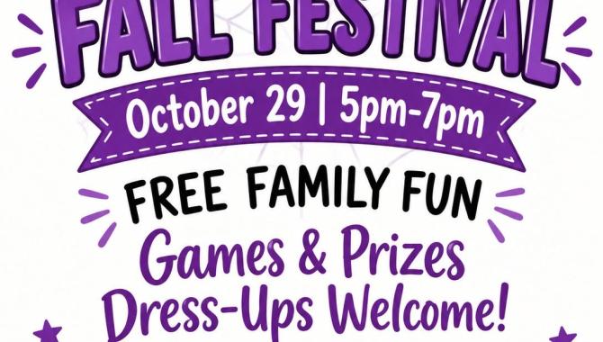 fall festival flyer