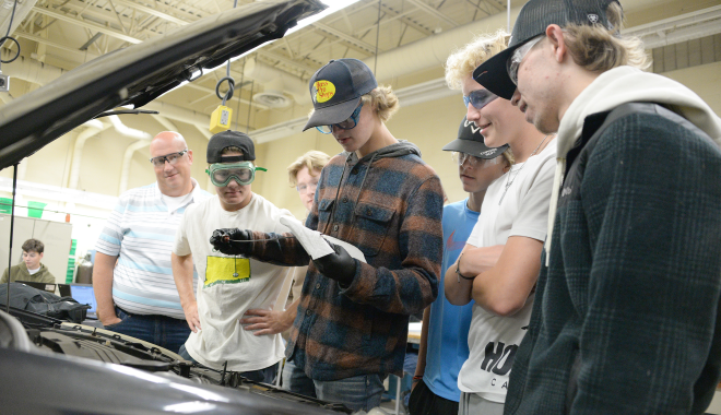 Car maintenance class