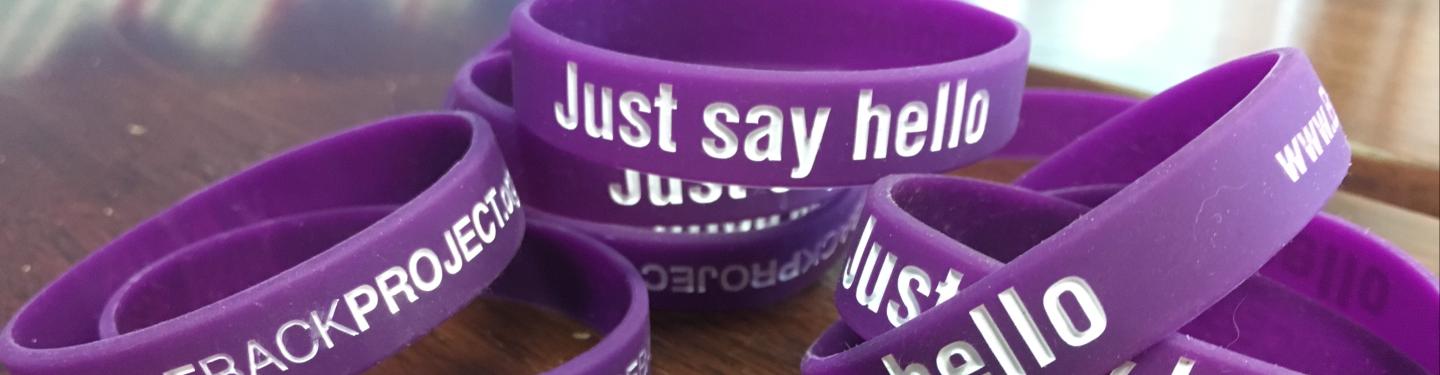 just say hello bracelets 