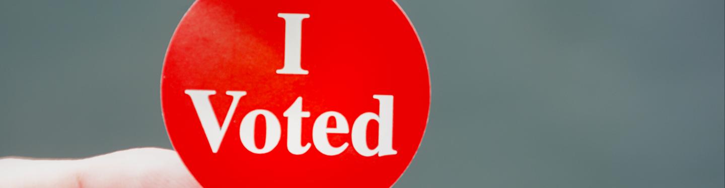 I Voted Sticker