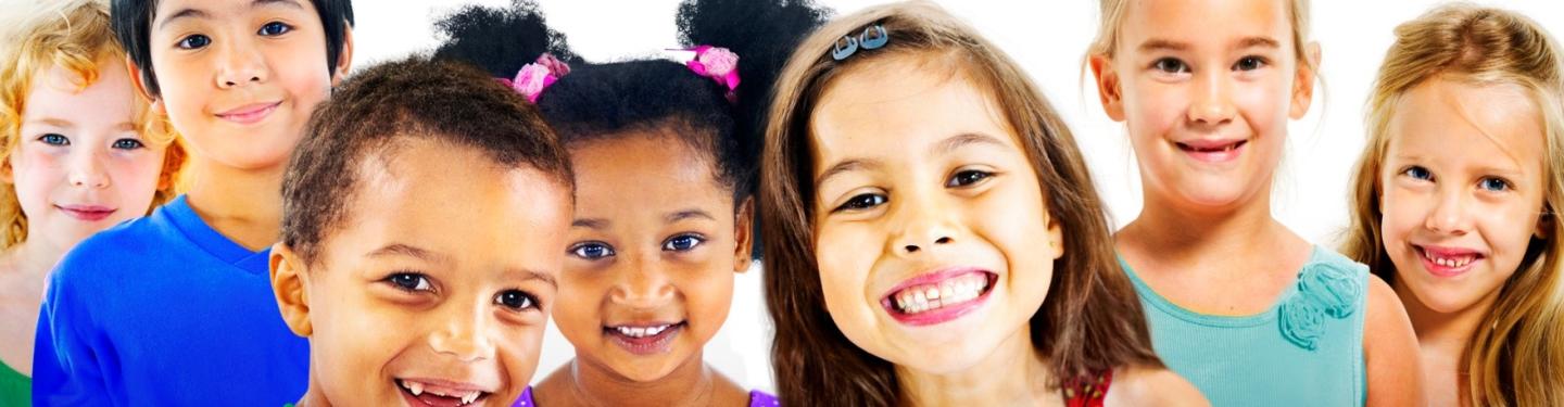 kids smiling