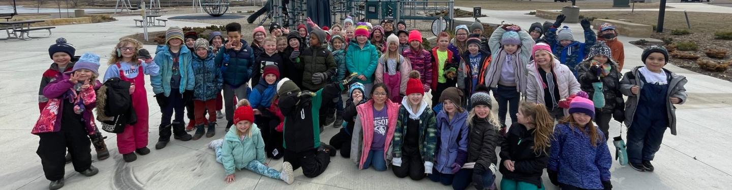 1st graders on field trip