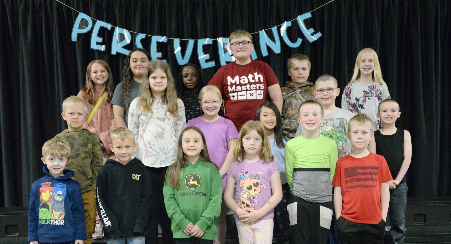 Students of the Month "Perseverance"