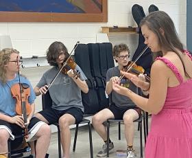 The OK Factor teaches BHM orchestra students