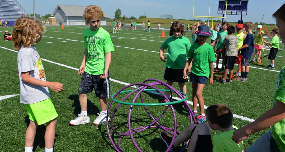 kids on the field