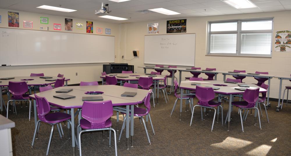 BCMS New Health Classroom