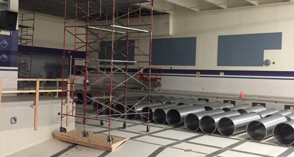 BCMS pool construction