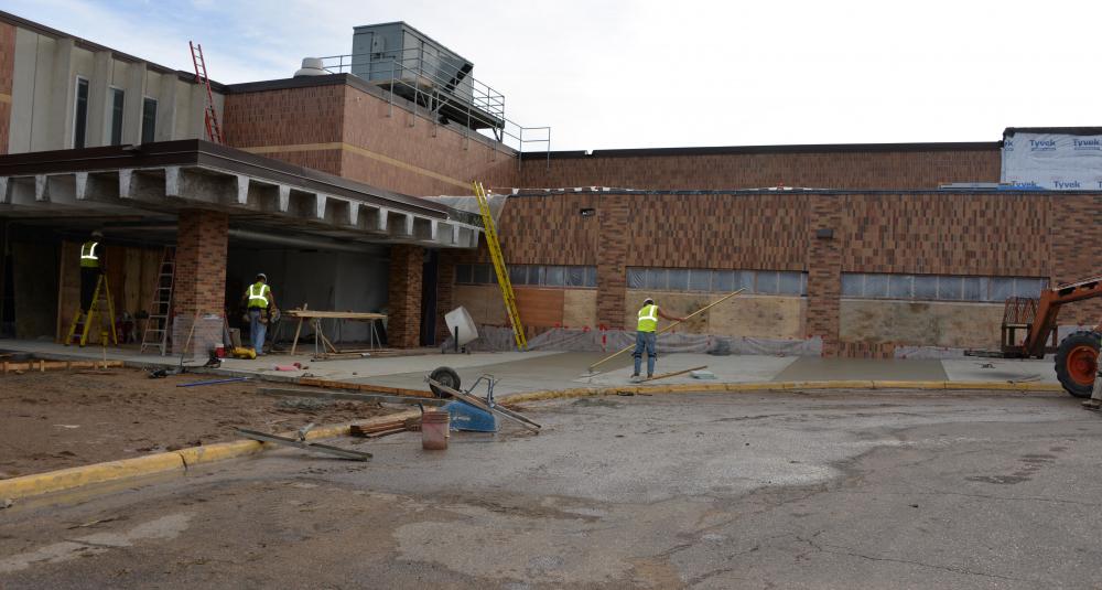 BCMS pool entrance