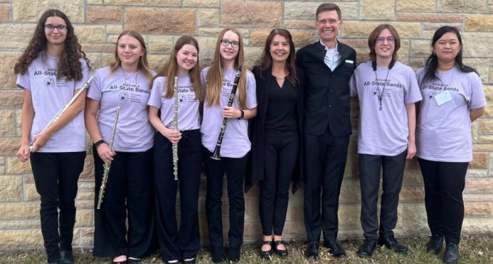 All-State Band students